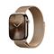 Apple Watch Series 10 GPS + Cellular 46mm Gold Titanium Case with Gold Milanese Loop - S/M