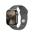 Apple Watch Series 10 GPS + Cellular 42mm Natural Titanium Case with Stone Grey Sport Band - M/L