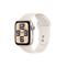 Apple Watch SE GPS 40mm Starlight Aluminium Case with Starlight Sport Band - S/M