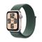 Apple Watch SE GPS 40mm Starlight Aluminium Case Lake Green Loop
