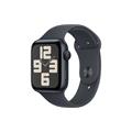 Apple Watch SE GPS 44mm Midnight Aluminium Case with Midnight Sport Band - M/L