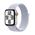Apple Watch SE GPS + Cellular 40mm Silver Aluminium Case with Blue Cloud Sport Loop
