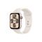 Apple Watch SE GPS + Cellular 40mm Starlight Aluminium Case with Starlight Sport Band - M/L