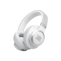 JBL Live 770NC Noise Cancelling Over Ear Headphones - White