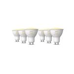 Philips Hue White Bulbs 4.2W GU10 6-Pack