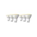 Philips Hue White Bulbs 4.2W GU10 6-Pack