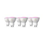 Philips Hue 4.2W GU10 Colour Smart LED 6-Pack Bulbs