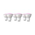 Philips Hue 4.2W GU10 Colour Smart LED 6-Pack Bulbs