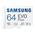 Samsung EVO Plus 64GB microSDXC UHS-I Class10 (microSDXC to SD adapter included)