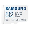 Samsung EVO Plus 512GB microSDXC UHS-I Class10 (microSDXC to SD adapter included)
