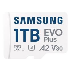 Samsung EVO Plus 1TB microSDXC UHS-I Class10 (microSDXC to SD adapter included)