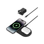 Belkin BoostCharge Pro - 2-in-1 Magnetic Wireless Charging Pad