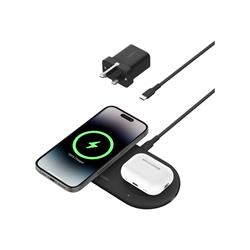Belkin BoostCharge Pro - 2-in-1 Magnetic Wireless Charging Pad