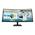 HP P34hc G4 P-Series 34" 3440x1440 5ms HDMI DisplayPort USB-C LED Curved Monitor