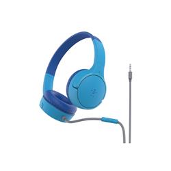 Belkin Soundform Mini Headphones for kids - Blue