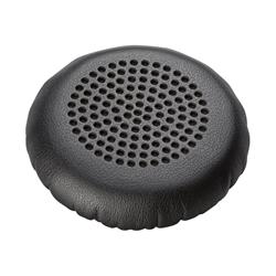 Poly - Ear cushion for headset - leatherette - black (pack of 2)