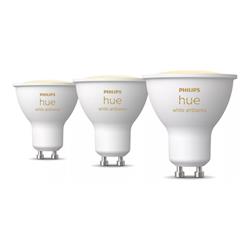 Philips Hue 4.2W GU10 Tunable Smart LED 3-Pack Bulbs