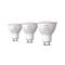 Philips Hue 4.2W GU10 Colour Smart LED 3-Pack Bulbs Starter Kit