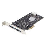 StarTech.com 4-Port USB-A PCIe Card, 5Gbps