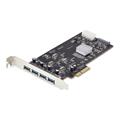 StarTech.com 4-Port USB-A PCIe Card, 5Gbps