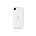 Apple iPhone 16e Silicone Case – White