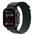Apple Grade A Watch Ultra 2 Black Titanium with Alpine Loop - Dark Green Small Band