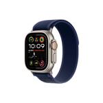 Apple Grade A Watch Ultra 2 Natural Titanium with Trail Loop - Blue S/M