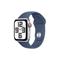 Apple Grade A Watch SE (GPS + Cellular) 2nd gen 40mm Silver aluminium S/M Denim Band