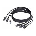 StarTech.com Dual-DP/USB 5Gbps KVM Cable