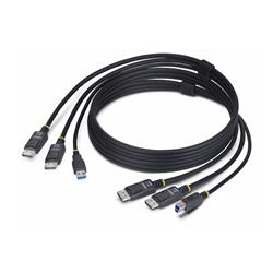 StarTech.com Dual-DP/USB 5Gbps KVM Cable