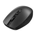 HP 715 - mouse - multi-device, rechargeable - Bluetooth 3.0, 2.4 GHz - black