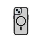 OtterBox Defender Series XT Clear MagSafe for iPhone 16e - Dark Side (Clear/Black)