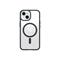 OtterBox React Series MagSafe for iPhone 16e - Black Crystal