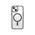 OtterBox React Series MagSafe for iPhone 16e - Black Crystal
