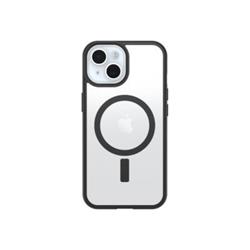 OtterBox React Series MagSafe for iPhone 16e - Black Crystal