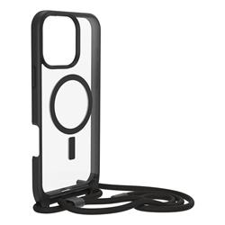 OtterBox React Necklace MagSafe for iPhone 16 Pro Max - Clear/Black