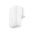 Belkin BoostCharge 3-Port USB-C Wall Charger with PPS 67w - White