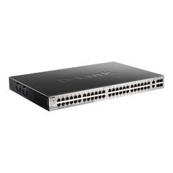 D-Link 48 x 10/100/1000BASE-T ports Layer 3 Stackable Managed Gigabit Switch