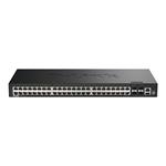 D-Link 52-Port Gigabit Stackable Smart Managed Switch with 4 x 10G SFP+ Ports