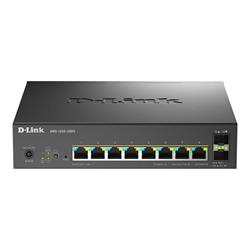 D-Link 10-Port Multi-Gigabit Smart Managed PoE+ Switch 8 multi-Gigabit 2.5G PoE and 2 10G SFP+ ports