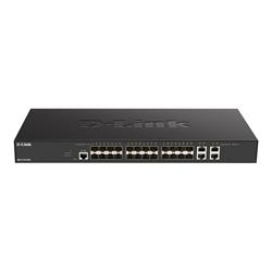 D-Link 24-port 10G SFP+, 4-port 10GBASE-T Smart Managed Switch
