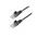 StarTech.com 15m Black Slim CAT6 Cable