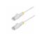 StarTech.com 2.5m White Slim CAT6 Cable