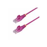 StarTech.com 3m Pink Slim CAT6 Cable
