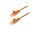 StarTech.com 50cm Orange Slim CAT6 Cable