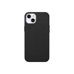 OtterBox Symmetry Series Cactus Leather MagSafe Case for iPhone 15 Plus - Black