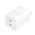 Zagg mophie Essentials Power Adapter 50W Dual USB-C PD White UK