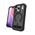 Zagg Rainier Snap C Ring KS Case for iPhone 17 Pro - Smoke Black