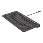 Zagg Connect 12C Keyboard - USB-C - Charcoal - QWERTY