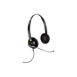 Poly EncorePro 520V - headset - on-ear - wired - 3.5 mm jack - black